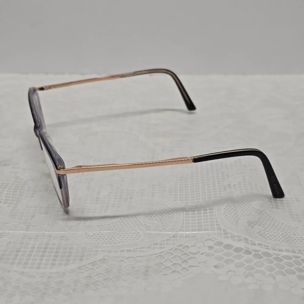 Ted Baker London TFW001 BLK 55-16-140 Women's Eyeglass Frames Black Gold